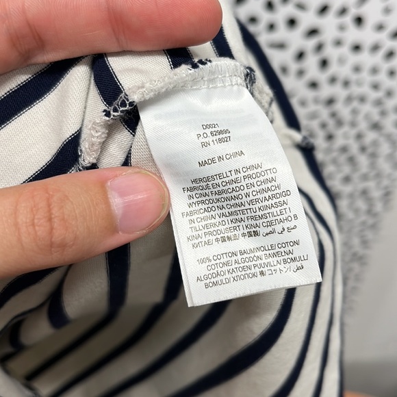 Boden Puff Sleeve Striped Dress - Picture 7 of 12